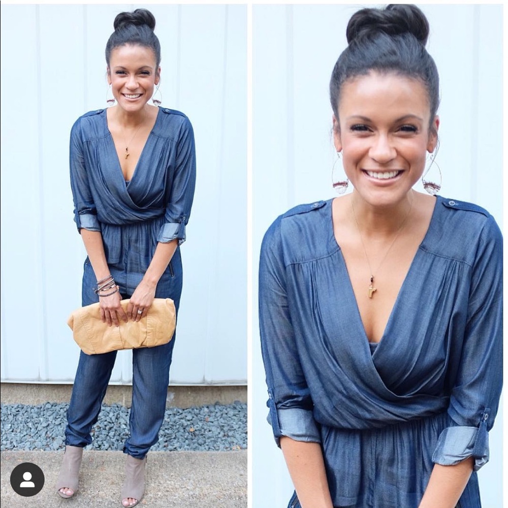 Denim jumpsuit